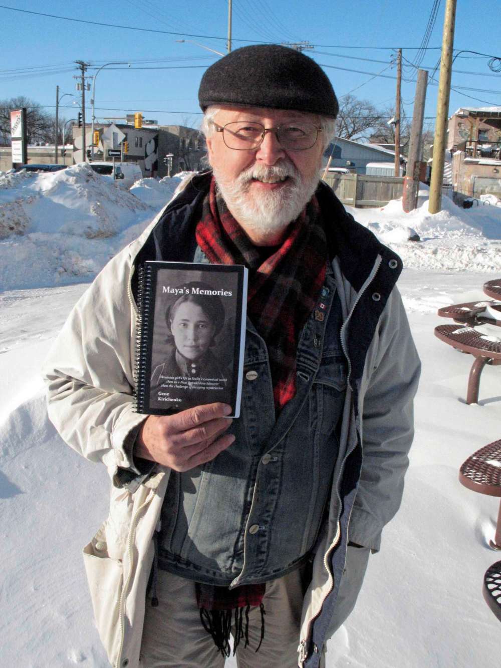 Photo by Simon Fuller
Retired Glenlawn Collegiate teacher Gene Kirichenko’s new memoir, Maya’s Memories, looks back on his mother’s life in Ukraine under both Stalin’s rule and Nazi occupation.