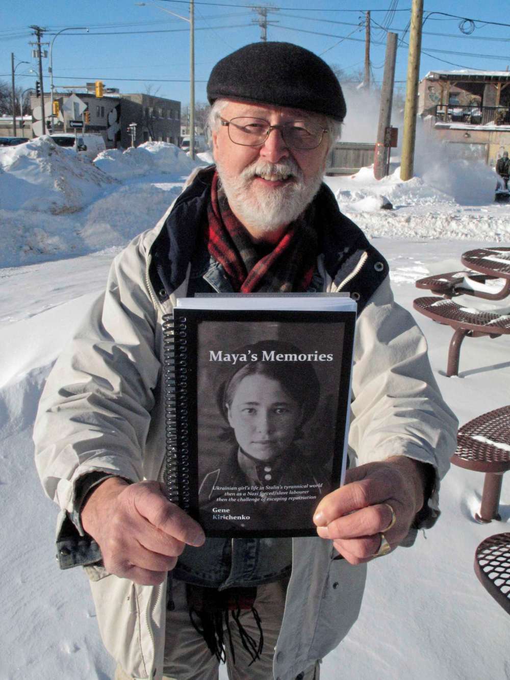 Photo by Simon Fuller
St. Vital resident Gene Kirichenko's new memoir, Maya's Memories, honours his mother's life and serves as a historical document.