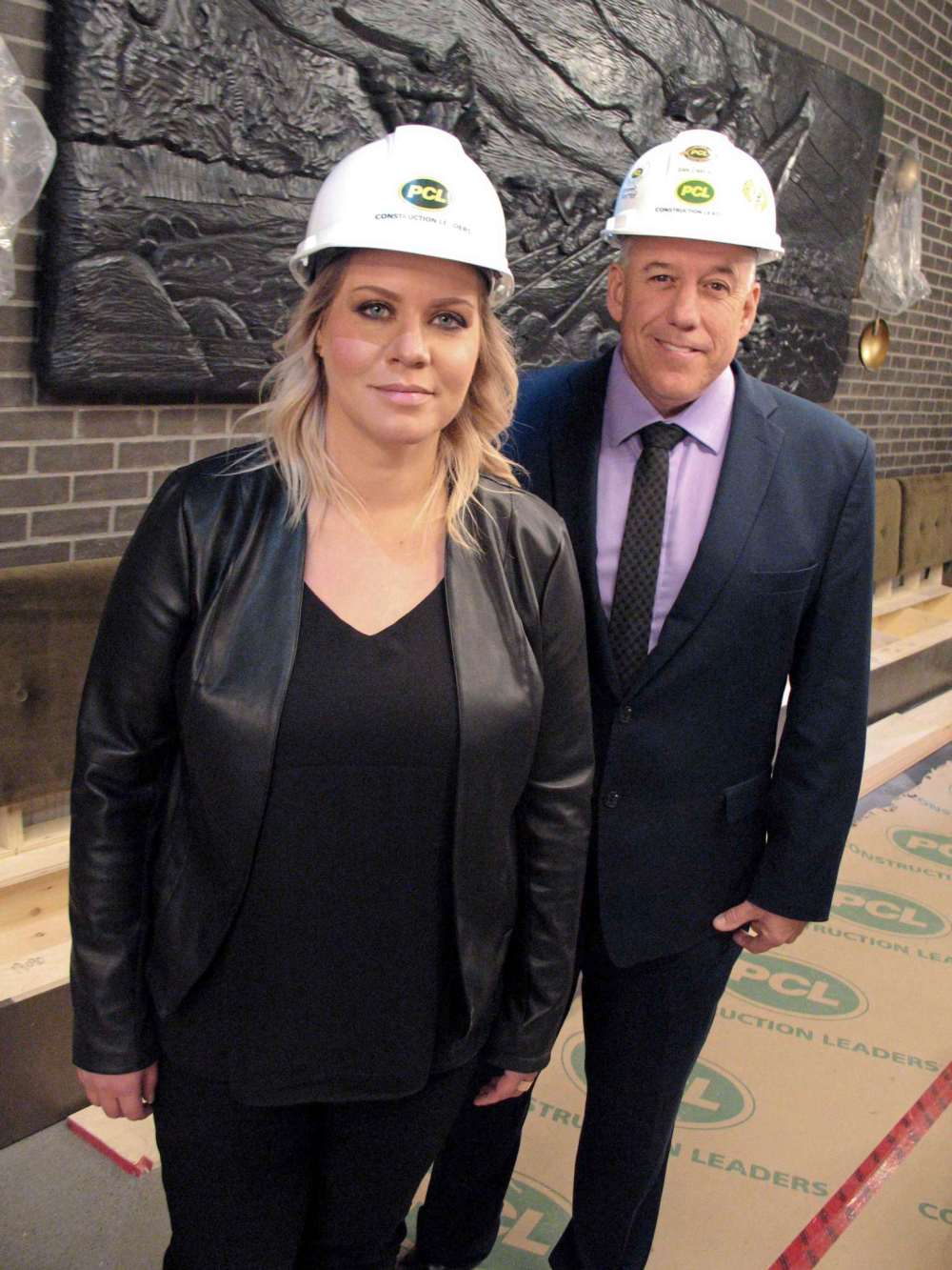 Simon Fuller
Emily Patrician, who overseas the marketing for all Sparrow Hotels, and Dan Carlson, Norwood Hotel's general manager, are pictured during renovations at the hotel. (SIMON FULLER/CANSTAR NEWS/THE LANCE)
