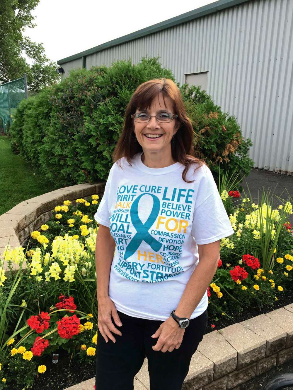Supplied photo
Royalwood resident Christine Bell is a key organizer of the Winnipeg instalment of the Ovarian Cancer Canada Walk of Hope to be held on Sept. 10 at Kildonan Park.