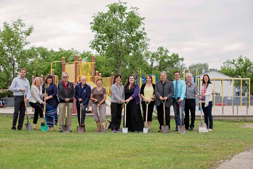 Ground broken for École Van Belleghem playground Our Communities