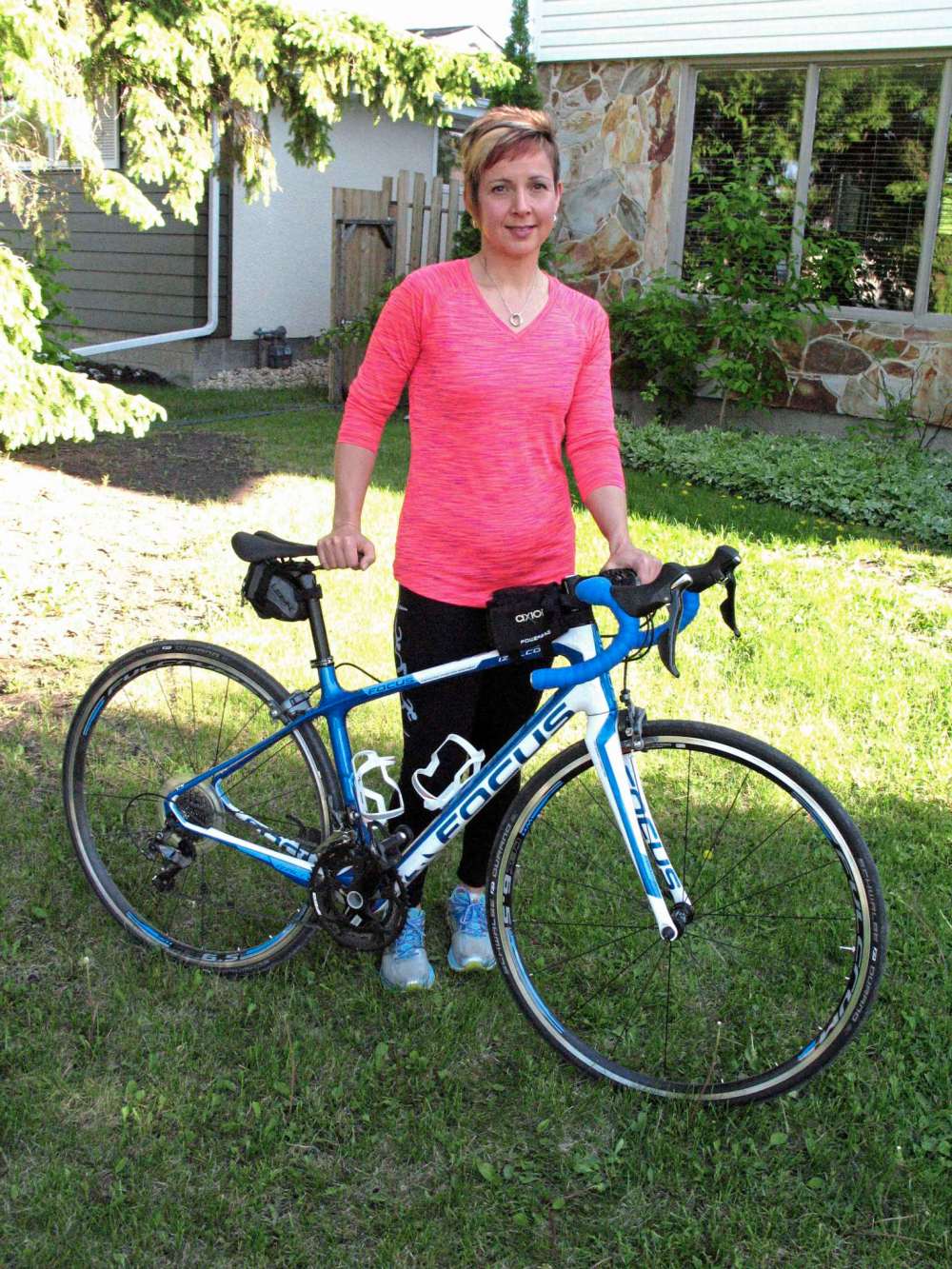 Simon Fuller
Elaine Ross has been training hard for the upcoming Cycle of Hope event. (SIMON FULLER/CANSTAR NEWS/THE LANCE)