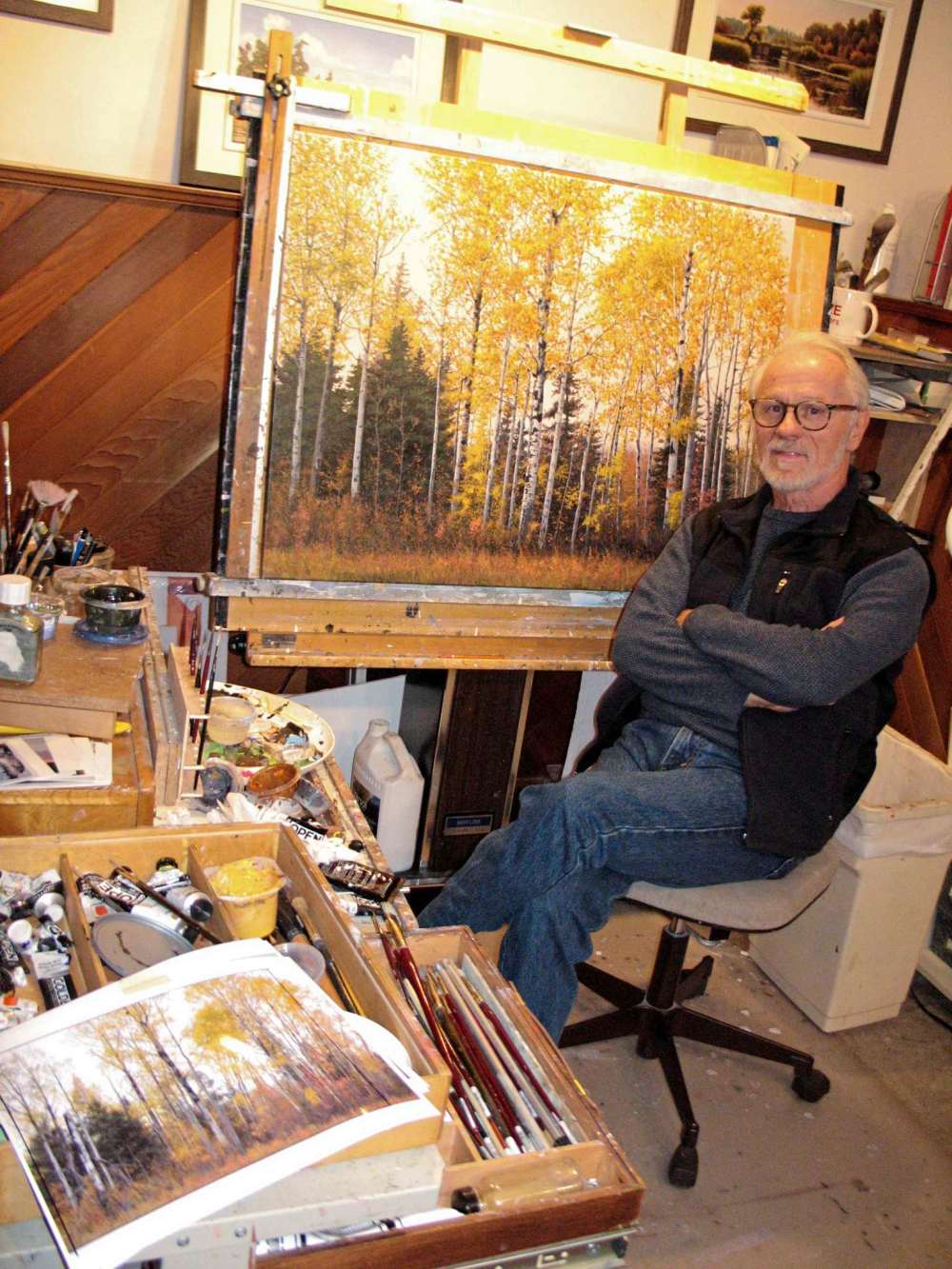 Simon Fuller
Hubert Théroux is humbled about his upcoming show at CCFM, 40 years after his first one there. (SIMON FULLER/CANSTAR NEWS/THE LANCE)