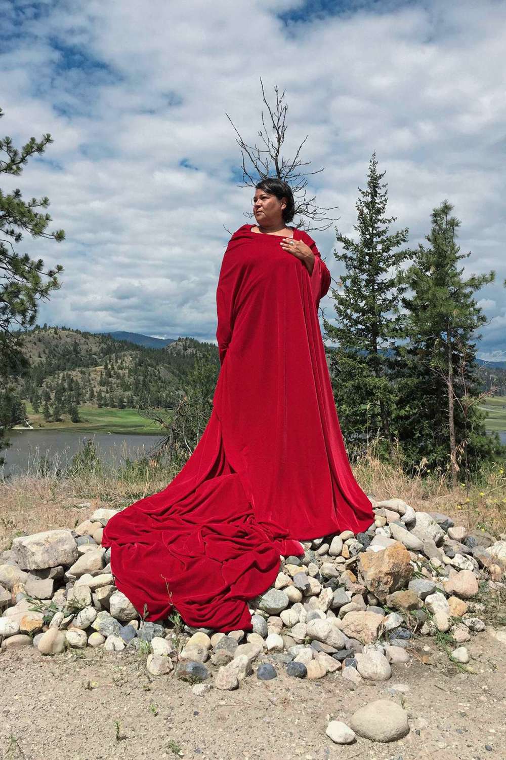 Supplied photo from Lori Blondeau
Local performance artist Lori Blondeau is being recognized by the Governor General’s office with an award in visual arts.