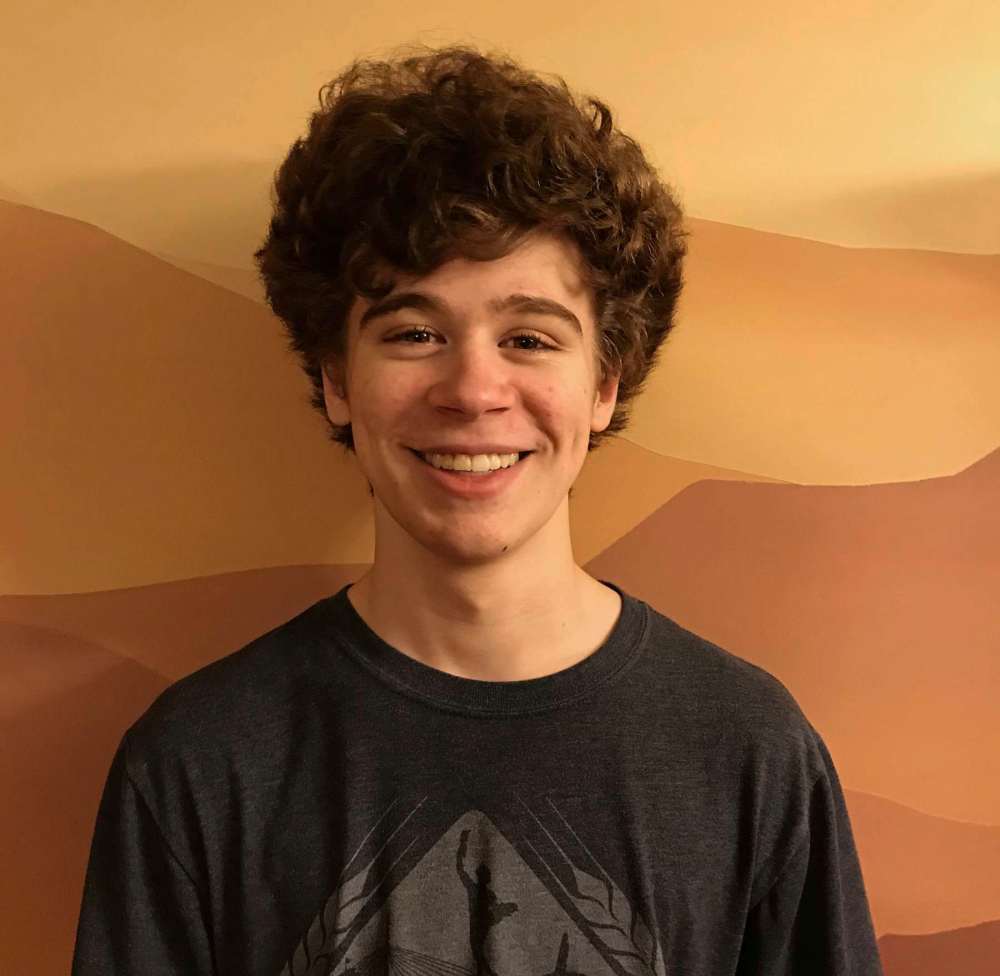 Supplied photo
Zachary Ireland, a Grade 11 Maples Met School student, received a gold medal at the Manitoba Schools Science Symposium for his research project on nuclear power.