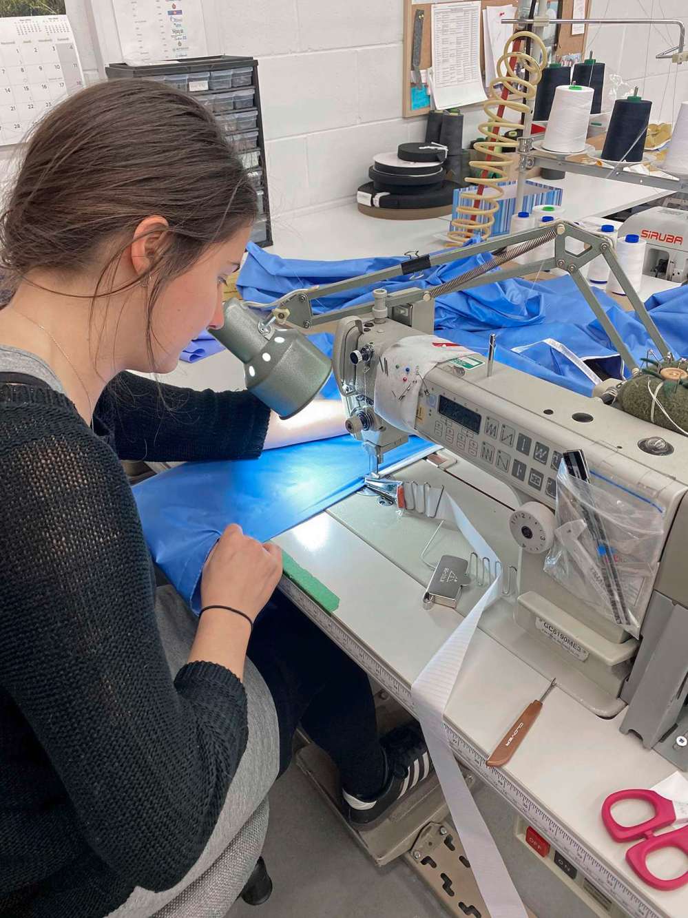 Supplied photo
Three Winnipeg manufacturing companies have been selected to help produce medical gowns, shown in this photo.