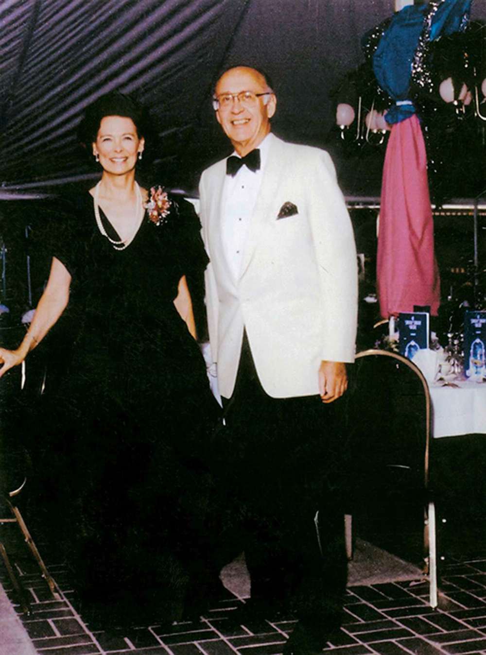 Sou'wester
Tannis and the late George Richardson at a Starry Starry Night gala which raises funds for research into juvenile diabetes.