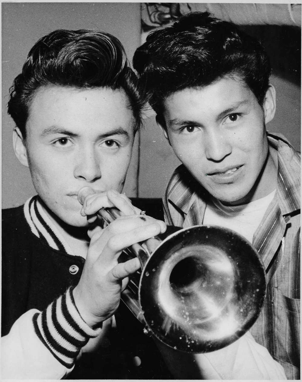 Sou'wester
Theodore Fontaine (left) and Oliver Nelson.