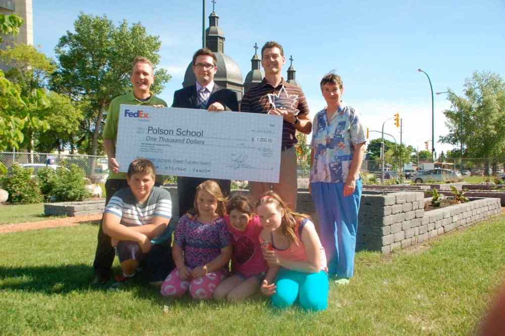 Polson School greenest on the prairies Our Communities