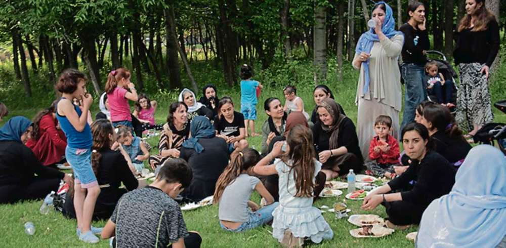 Supplied photo by Diane Levitt
Over 200 members of the Winnipeg Yazidi community and the multi-faith sponsorship initiative Operation Ezra got together for an annual barbecue at Assiniboine Park in late June.