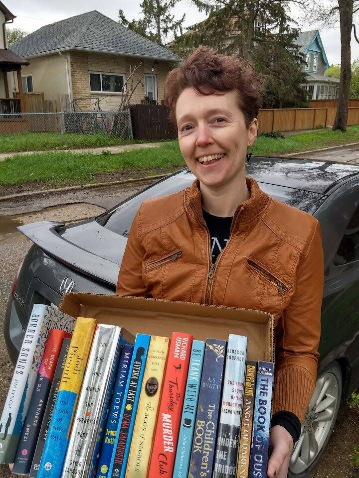 West End resident Jacquie Nicholson, 38, has been organizing the annual prison book drive and bake sale for the past five years, which raised over $3,000 for the Manitoba Library Association’s Prison Libraries Committee and Bar None Winnipeg in 2019.