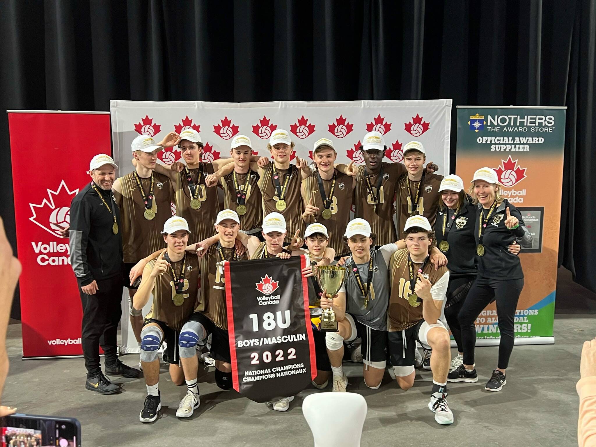 Jr Bisons Boys Club Volleyball Team Wins National Title Our Communities