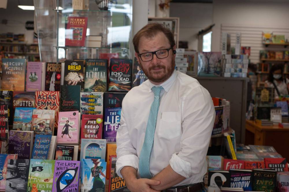 Co-owner Michael Bumsted took over much of the store’s operations after his father’s health declined.
