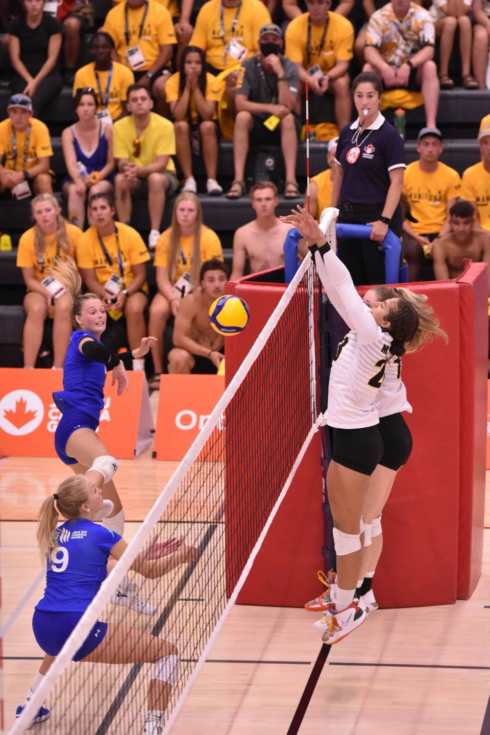 women-s-volleyball-team-takes-home-gold-at-games-our-communities