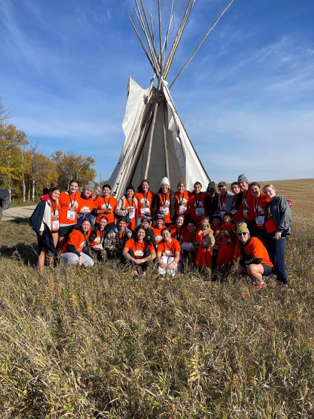 Supplied photo
The 2022 Reconciliation Run began in Birtle, Man. on Sept. 30, at the former residential school, and concluded on Birdtail Sioux Dakota Nation.