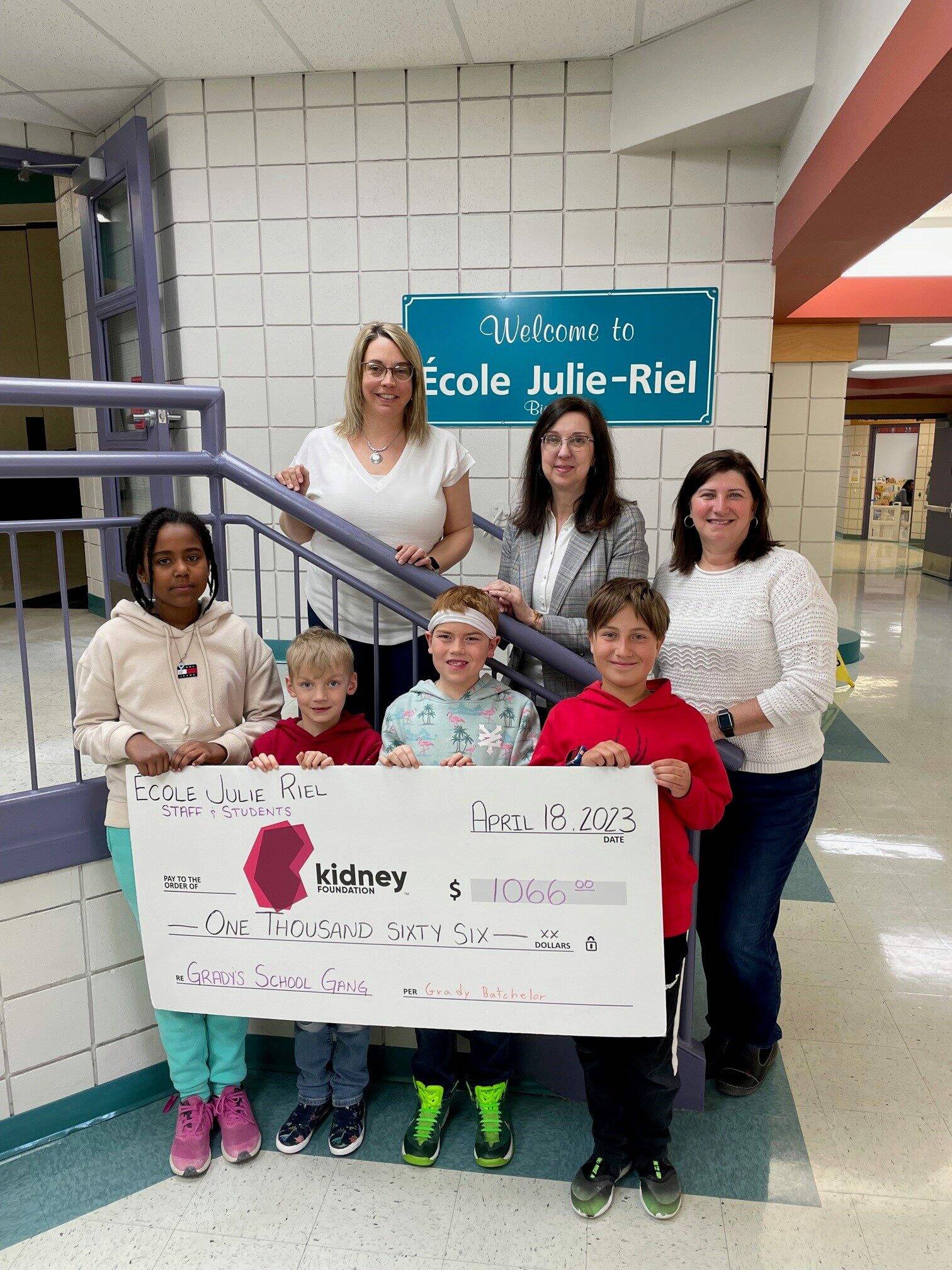 St. Vital school rallies around kidney health Our Communities