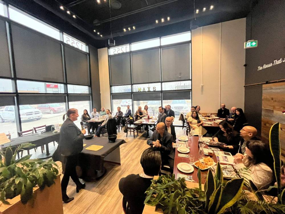 Supplied photo
On April 19, Max’s Restaurant celebrated Filipino Food Month with a networking event, celebratory chicken cutting, and a halo-halo dessert.