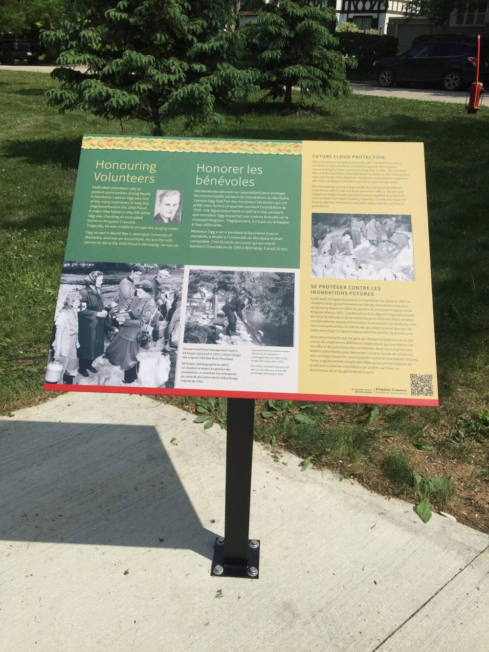 Kingston Crescent, Row historical tributes unveiled Our Communities