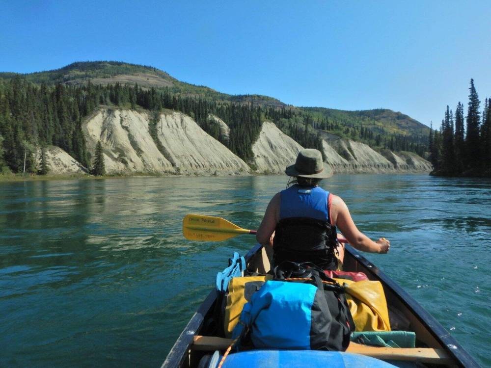 Photo by RoseAnna Schick
The Yukon River stretches 3,190 kilometres from its headwaters at Atlin Lake in northern British Columbia, up into Yukon Territory and across Alaska, before ultimately dispersing into the Bering Sea.