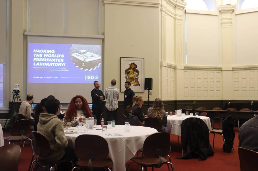 Photo by Emma Honeybun
                                On Oct. 23, IISD Experimental Lakes kicked off a two-week-long Hackathon — encouraging young tech “nerds” to find computer solutions to real-world, environmental issues faced by conservation teams around the country.