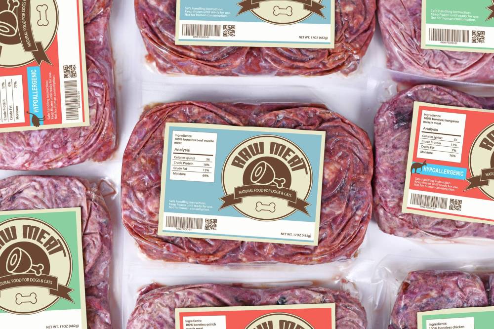 Take precautions when handling raw pet food — and don’t be alarmed
