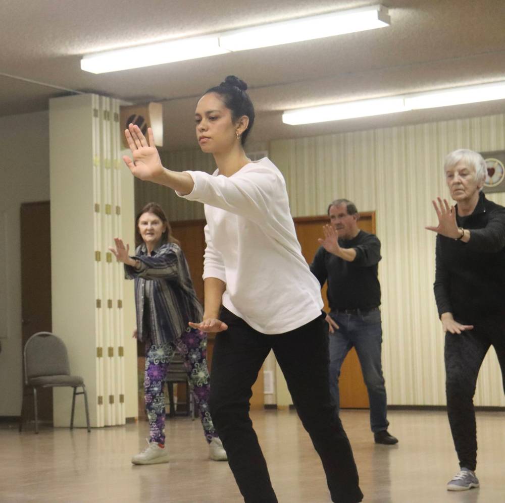 Photo by Emma Honeybun
The Winnipeg chapter of the Canadian Tai Chi Academy holds beginner classes twice a week — Tuesdays in Wolseley and Saturdays in Oakbank. On Jan. 31, the academy will be holding an interactive open house to give people a taste of the health-based martial art, open to all ages and abilities.