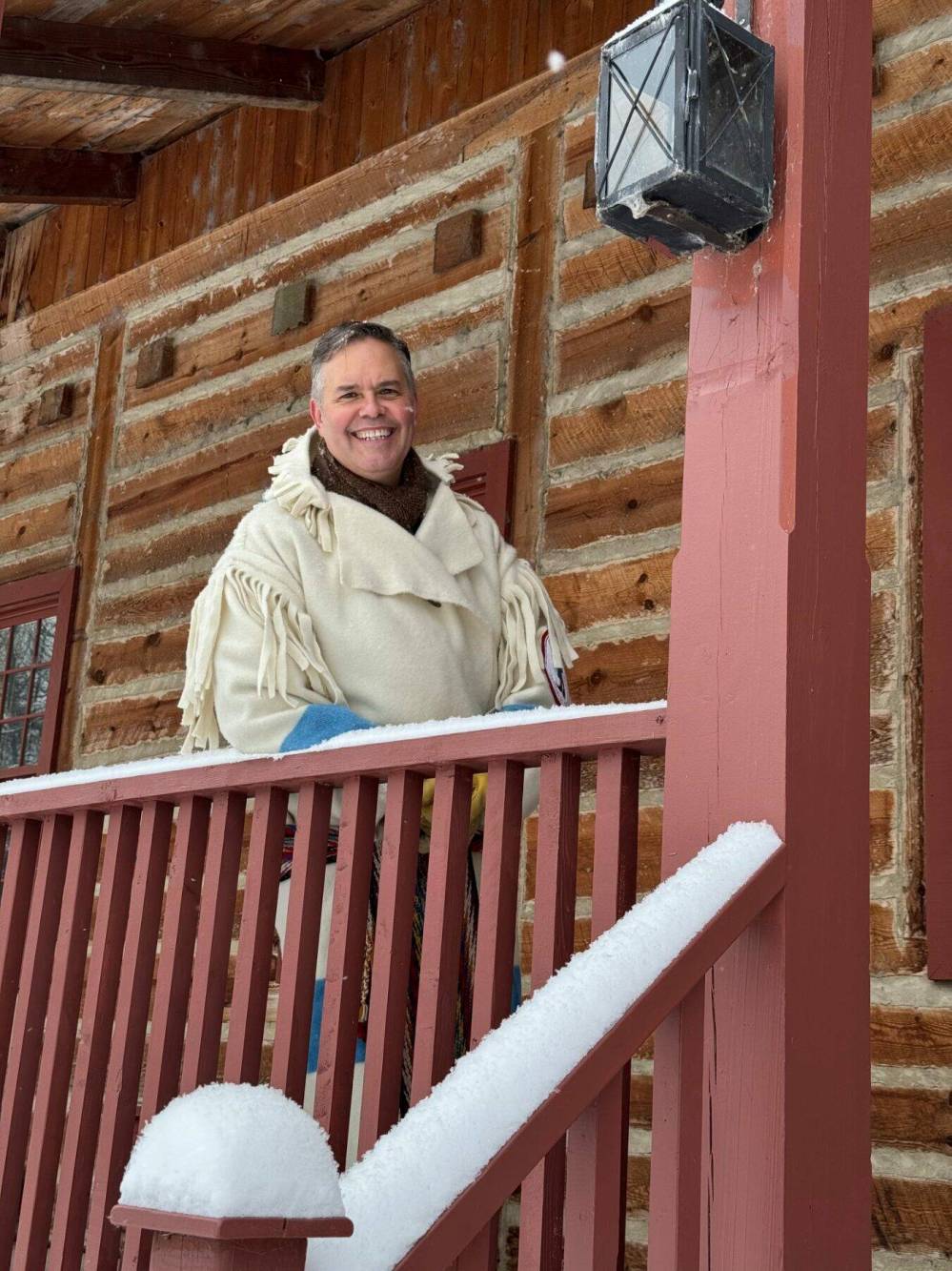 Supplied photo
                                St. Boniface MLA Robert Loiselle is pictured at Fort Gibraltar ahead of Festival du Voyageur.