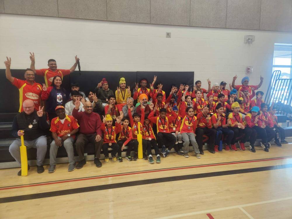 Supplied photo
The Maples C.C. indoor cricket program for kids celebrated its last day April 20 with an awards ceremony.