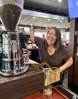 Supplied photo
                                Rhea Collison, general manager of 
Bar Italia, still loves working on the famous Corydon strip even decades after she started.