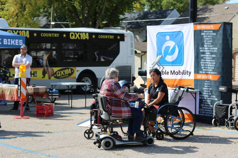 Supplied photo courtesy of Green Action Centre
                                Mobility fairs for older adults and people with disabilities will be held on Sept. 11 and 21.