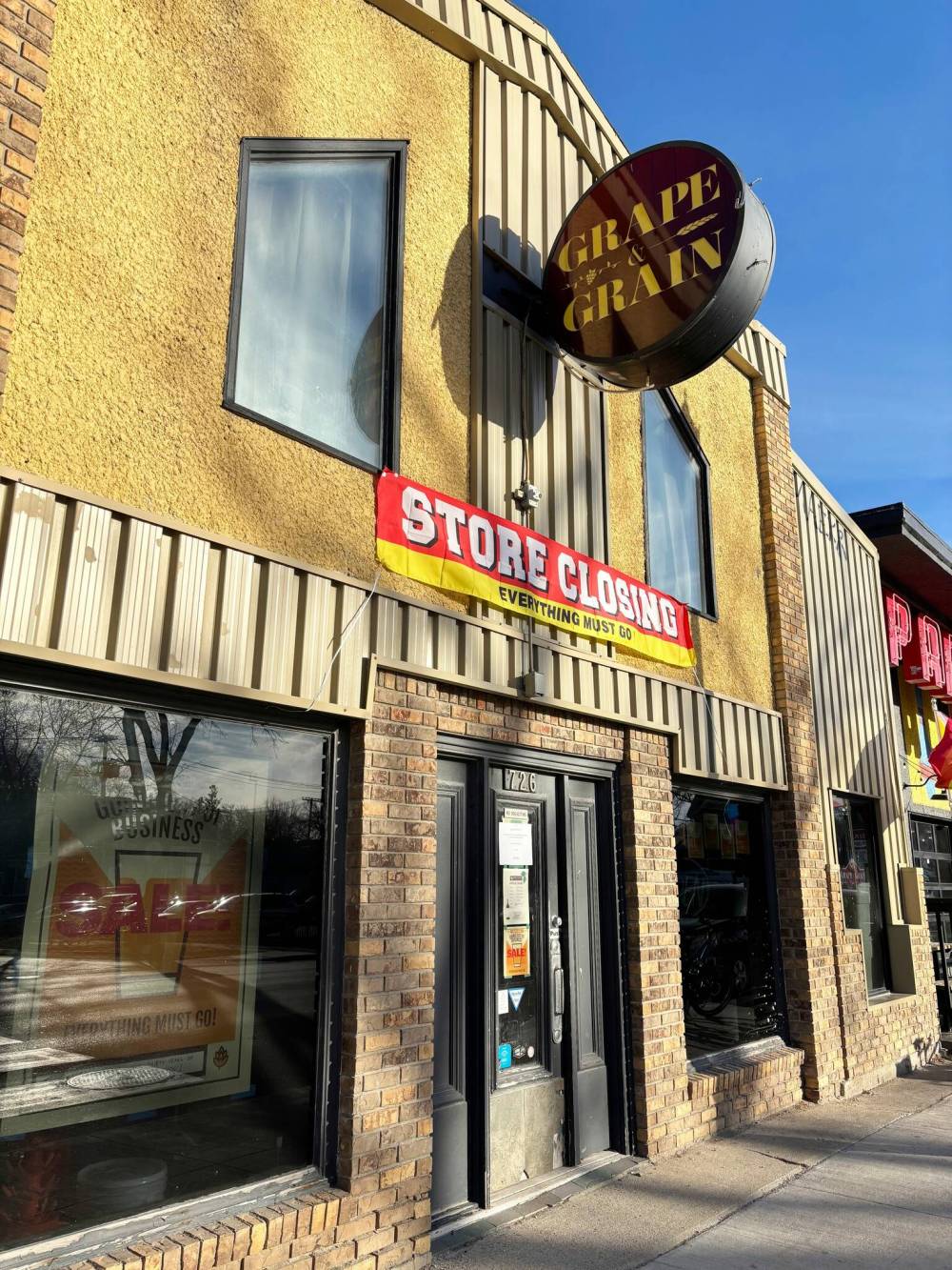 Photo by Tracy Groenewegen
Scott Tackaberry, owner of Grape and Grain, is closing the home-brewing store in January to make room for the Dastardly Villain Brewing Company brewery and brewpub.
