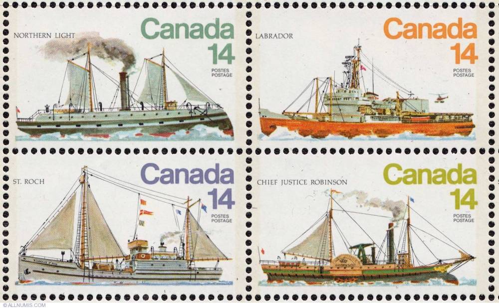 Supplied image
In 1978, Tom Bjarnason designed four postage stamps depicting Canada’s ice-breaking vessels.