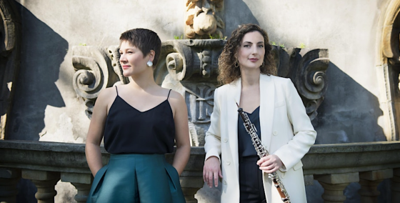 Supplied photo – Fierbois is the duo of Caitlin Broms-Jacobs (oboe) and Madeline Hildebrand (piano), and they will perform on Friday, Jan. 10 at the Canadian Museum for Human Rights.