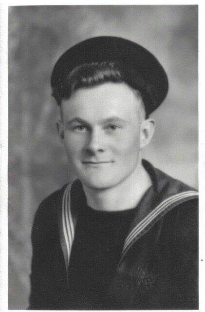 Supplied photo
Joseph de Pape, who turned 100 on March 10, served in the Royal Canadian Navy from 1944 to 1946.