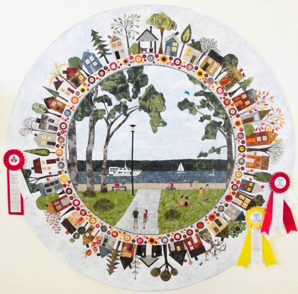 Supplied photo
Summer at the Lake, by Joan Dupuis-Neal, won viewer’s choice honours at the 2018 Quilt Reflections show, presented by Manitoba Prairie Quilters. This year’s show runs April 11-12.