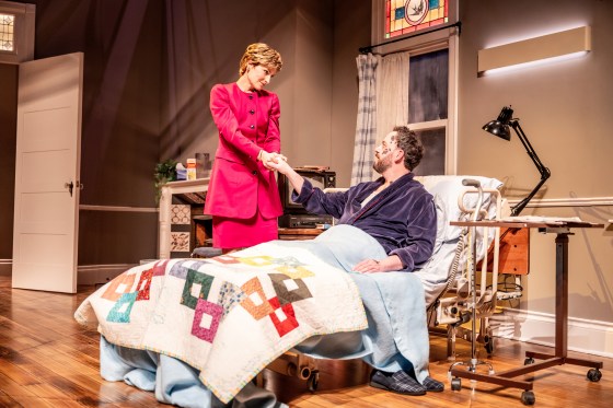 Supplied photo – The thought-provoking Casey and Diana, based on Princess Diana’s visit to an AIDS hospice in the 1980s, is running now at the John Hirsch Mainstage of the Royal Manitoba Theatre Centre.
