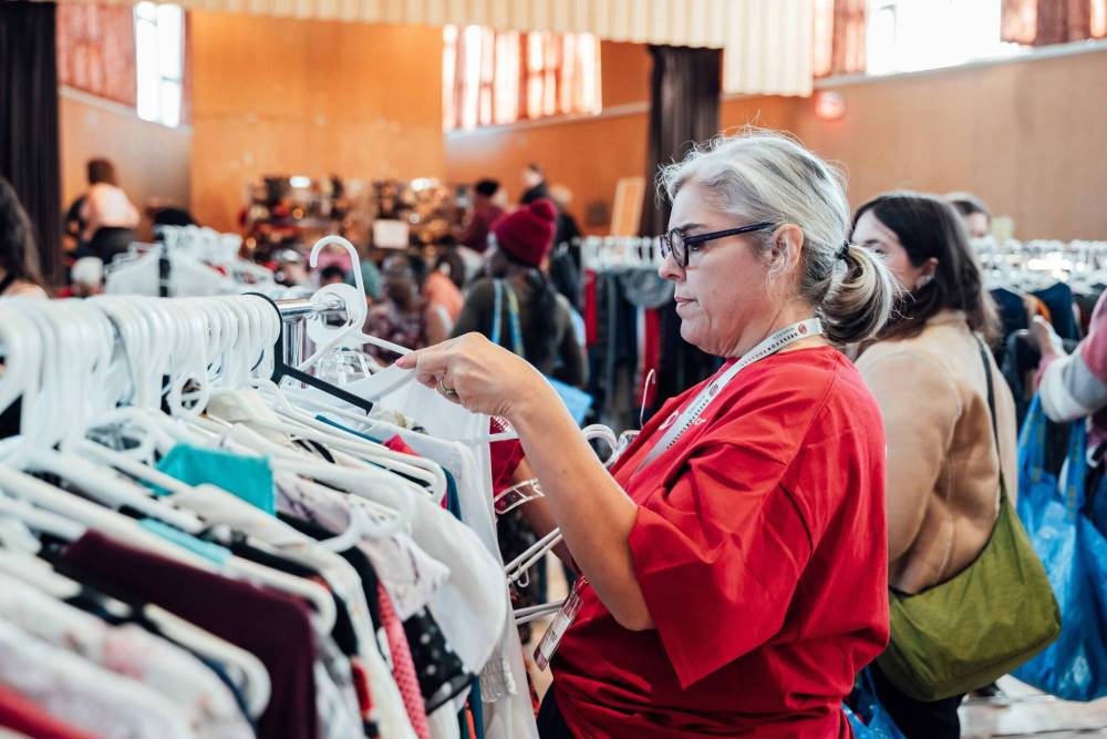 Supplied photo by Anna Kozhukalo
Dress for Success Winnipeg’s women’s clothing sale kicks off at 4:30 p.m. on Friday, April 11 at 800 Point Rd.