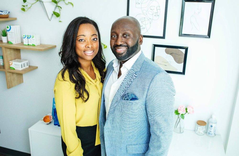 Supplied photo
Husband and wife team Dr. Nana Owusu and Dr. Renée Phipps are the founding owners of Prairie Eye Care — with four locations in Winnipeg and one in Edmonton — since 2010.