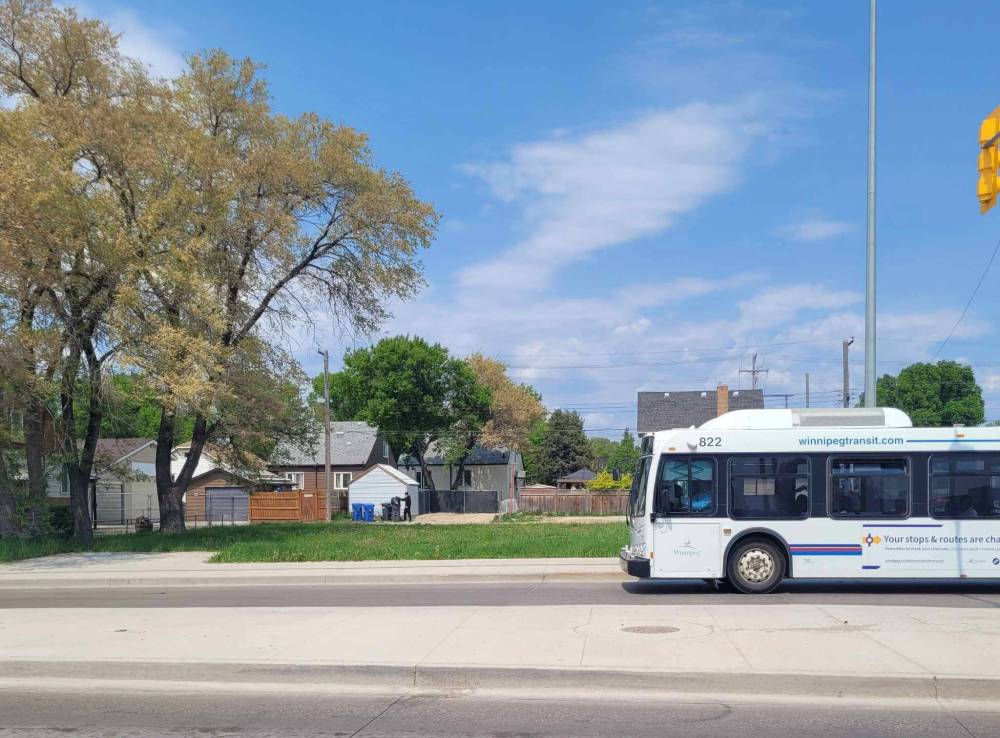 Photo by Dylon Martin
                                Proposed zoning changes will allow building fourplexes up to four-storeys near high-frequency transit lines, such as the Nairn/Regent Avenue corridor.