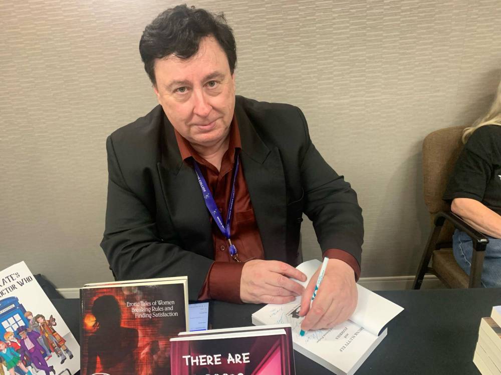 Supplied photo
Local author D.G. Valdron is currently running a Kickstarter campaign to get his latest novel, Squad 13, up and running via his independent publishing imprint Fossil Cove Publishing.
