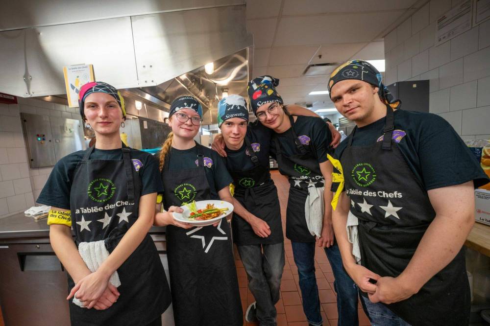 Supplied photo courtesy of La Tablée des Chefs
Gordon Bell High School’s Kitchen Brigade team was recently crowned national champions at the La Tablée des Chefs Canadian Culinary Competition in Montreal, Que.