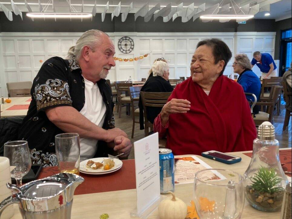 Supplied photo
Listening to life stories is what Bear Clan volunteer Michael Thiessen does. Jane McCallum, a survivor of three residential schools earned a Master’s degree in Social Work so she could help survivor families.