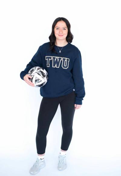Supplied photo
                                J.H. Bruns Collegiate alumna Isabella Johnston is now playing soccer for Trinity Western University in Langley, B.C.