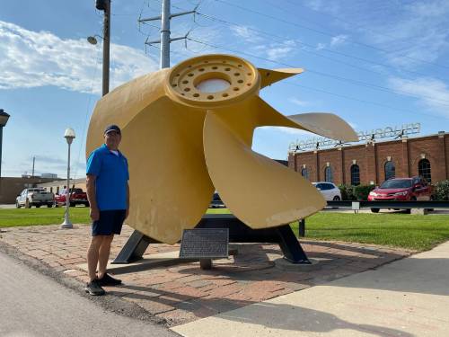 Photo by Sheldon Birnie
                                Dave White, a retired hydro lineman, is a longtime volunteer with the Manitoba Electrical Museum (680 Harrow St.).