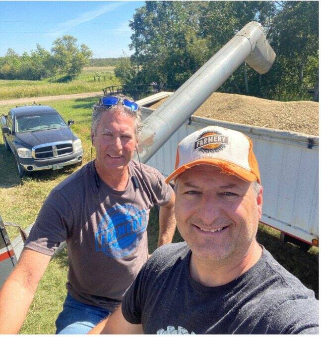 Supplied photo
Lawrence and Chris Warwaruk are owners and operators of Farmery Estates Brewery in Neepawa, Man.