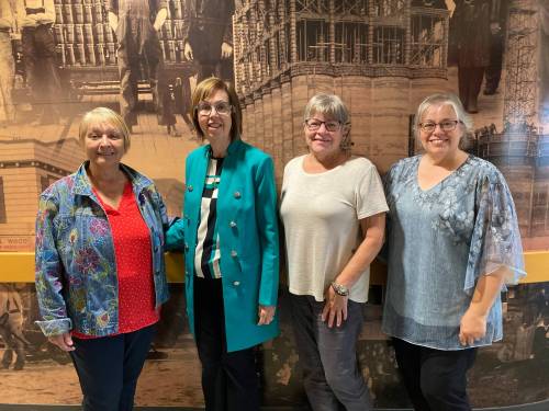File photo by Sheldon Birnie
                                The Transcona Council for Seniors is hosting its annual health fair at Kildonan Place (1555 Regent Ave. W) on Oct. 9. Pictured in this 2024 file photo, from left, are key organizers Eleanor Stelmach, Colleen Tackaberry, Karen Janzen, and Lorri Dahl.