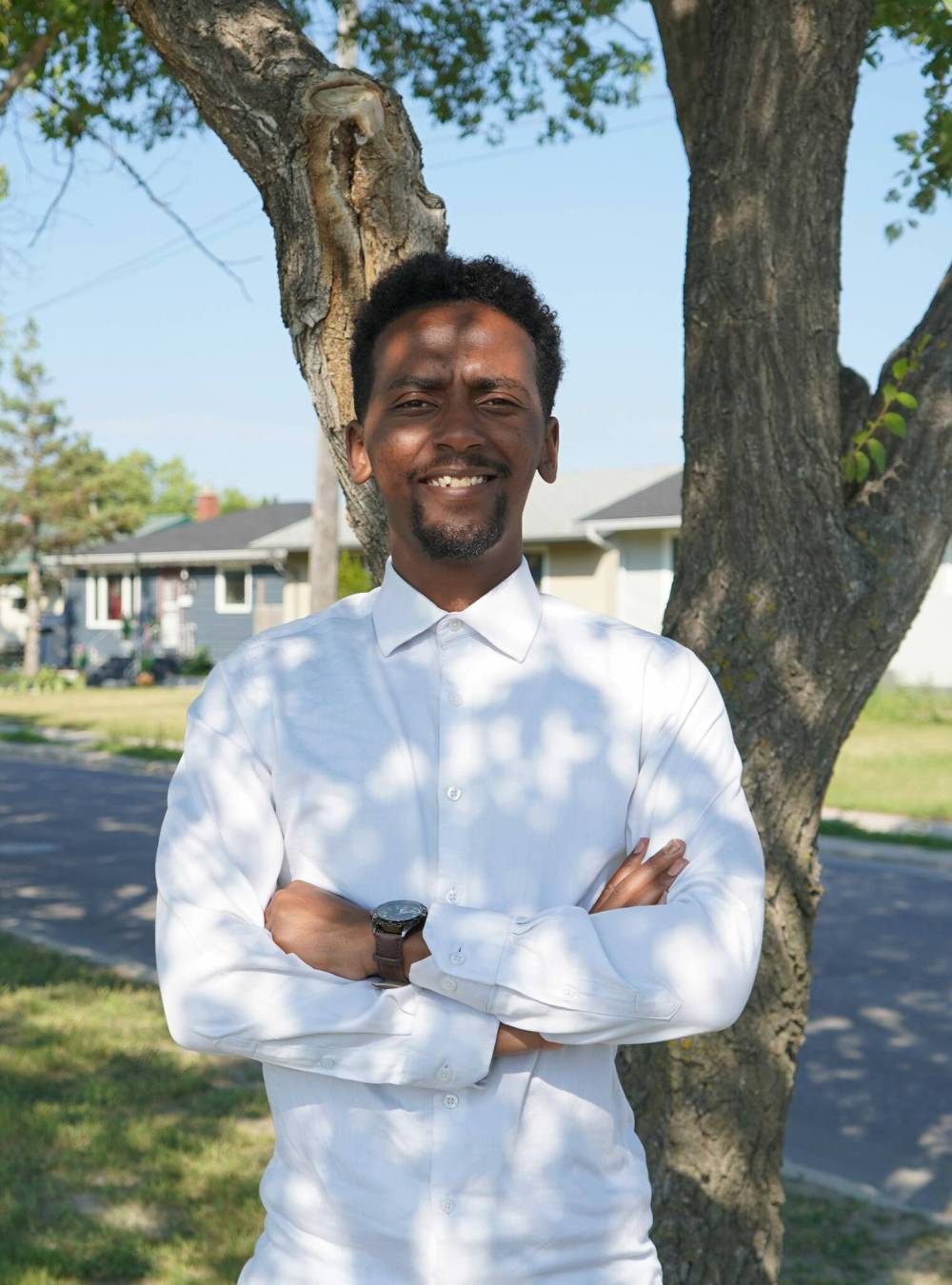 Supplied photo
Zekaria Selahadin is a candidate for city council for Elmwood-East Kildonan.