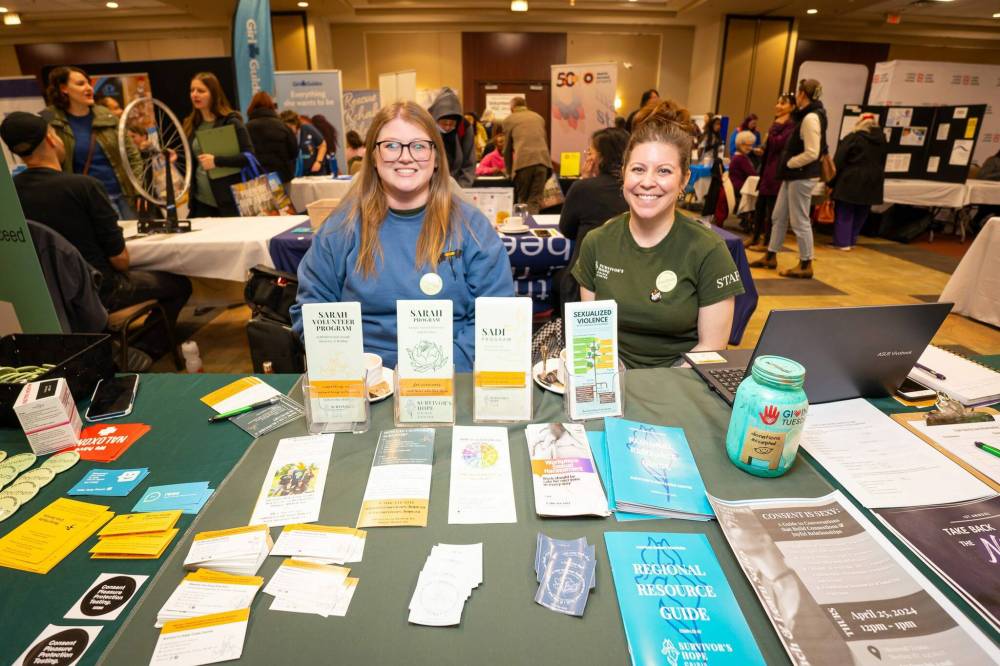 Supplied photo
Exhibitors at last year’s Volunteer Manitoba recruitment fair are pictured here. The event attracted more than 2,000 visitors, and organizers are hoping this year’s event, which will be held on Oct. 9, will be just as successful.