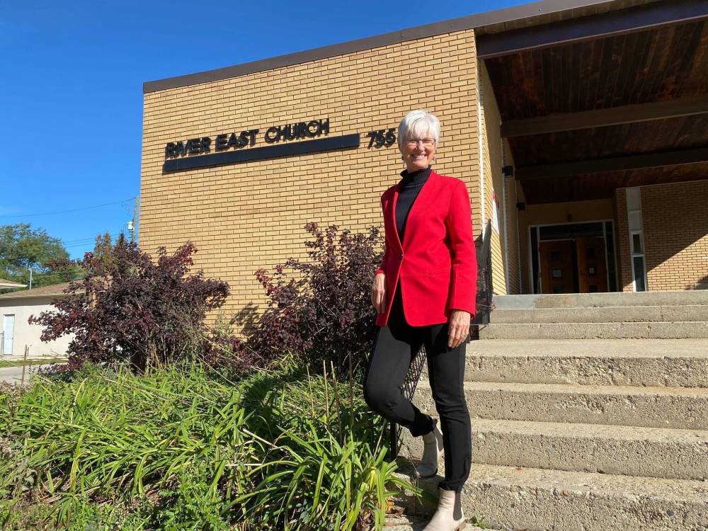 Photo by Sheldon Birnie
Mary Anne Isaak (pictured) is a pastor at River East Church (755 McLeod Ave.). For the past 10 years, River East Church has contributed to MCC Manitoba’s Grow Hope campaign, which connects urban residents with farmers, in order to support growing crops for the Canadian Foodgrains Bank, in order to help address food insecurity globally.