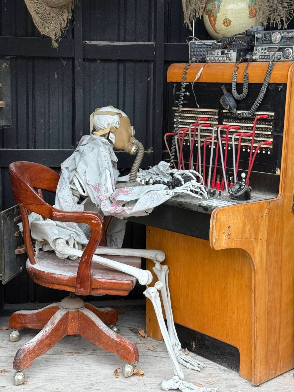 Photo by Emma Honeybun
Many of the new props at Six Pines Haunted Attractions were either bought from or donated by Brandon Mental Hospital. Although they’re past their prime, they’re real.